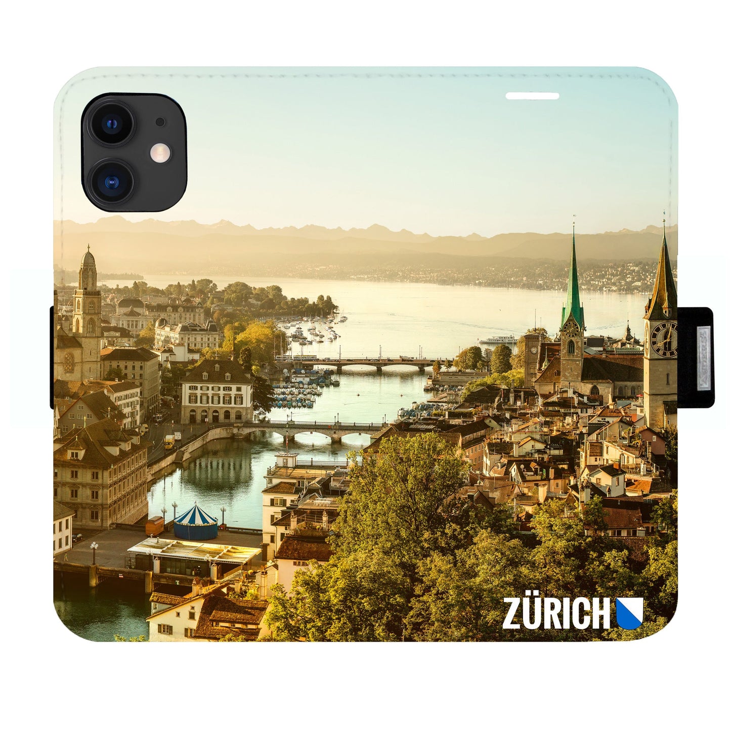 Zürich City von Oben Victor Case für iPhone 11