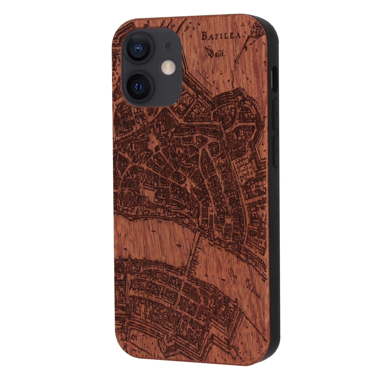 Basel Merian Eden rosewood case for iPhone 12 Mini