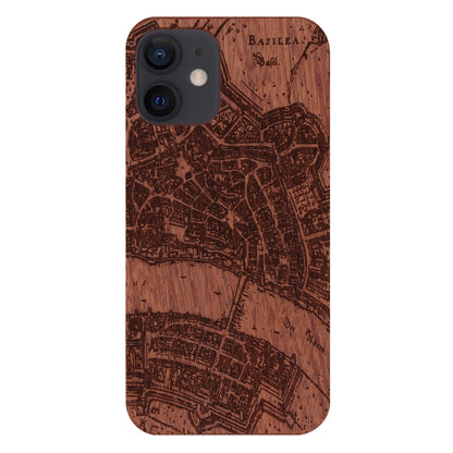 Basel Merian Eden Case aus Rosenholz für iPhone und Samsung