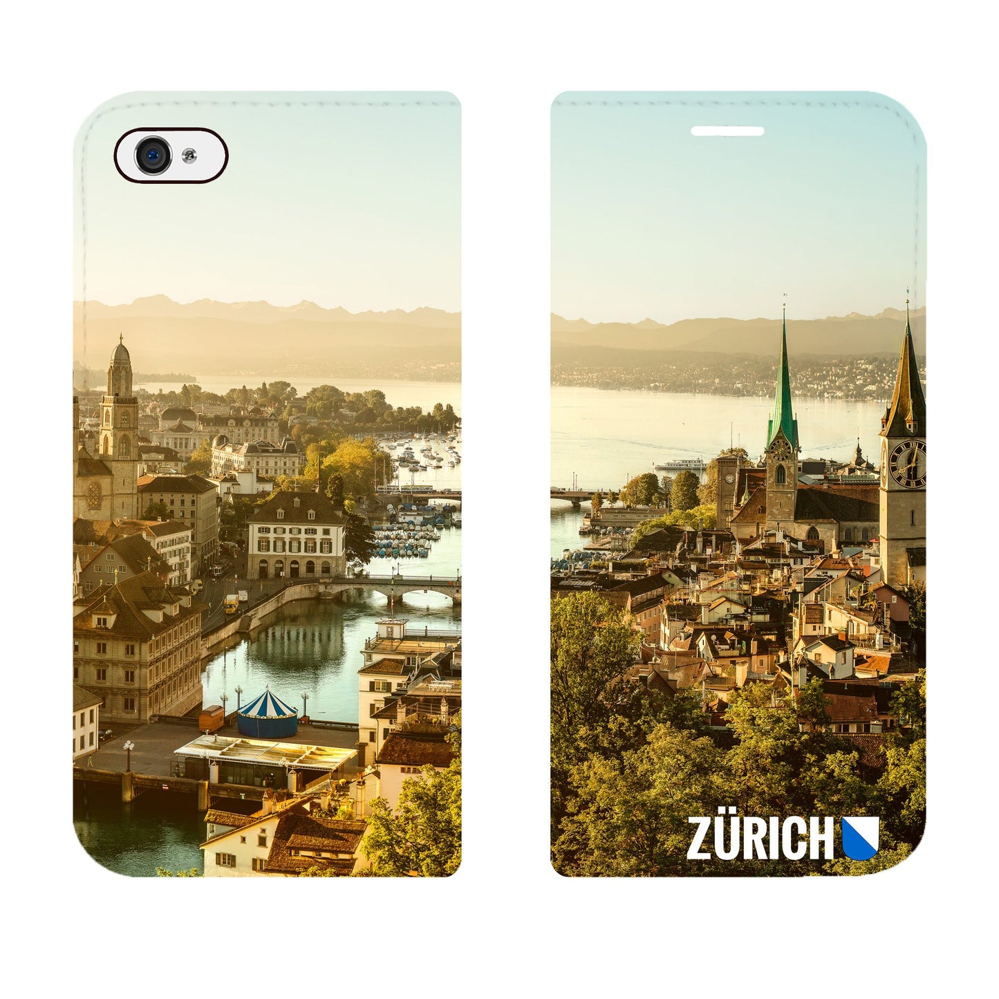 Coque Zurich City from Above Panorama pour iPhone 5/5S/SE 1