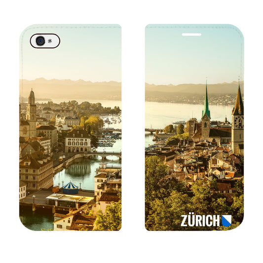 Zürich City von Oben Panorama Case für iPhone 5/5S/SE 1