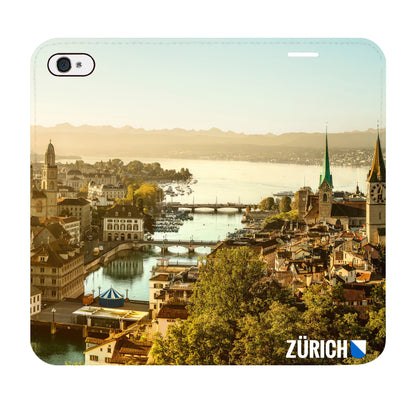 Zürich City von Oben Panorama Case für iPhone 5/5S/SE 1