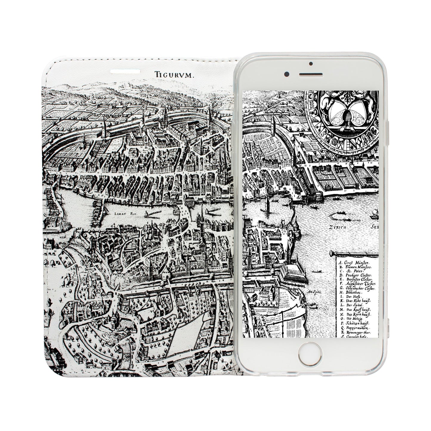 Zurich City from Above Panorama Case for iPhone 5/5S/SE 1