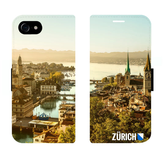 Zürich City von Oben Victor Case für iPhone 6/6S/7/8/SE 2/SE 3