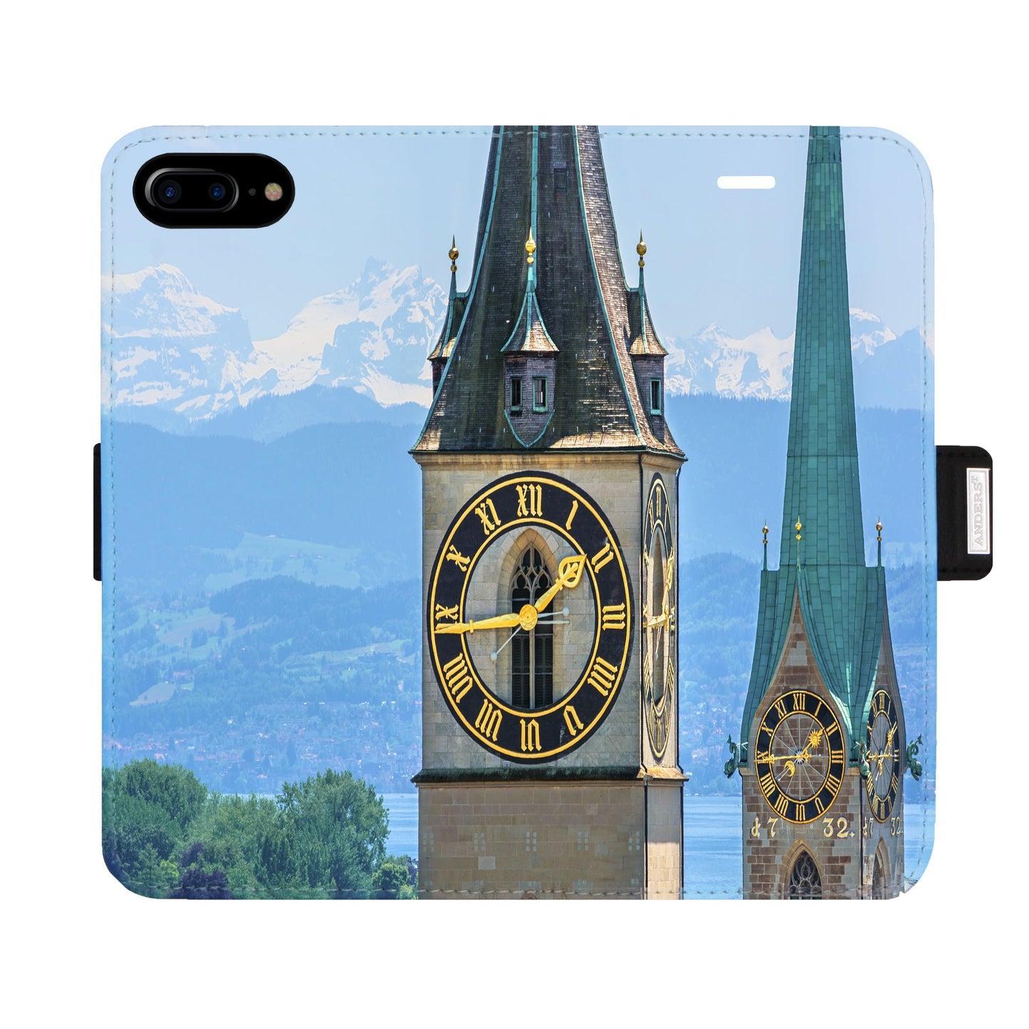 Zürich City St. Peter Fraumünster Victor Case für iPhone 6/6S/7/8 Plus