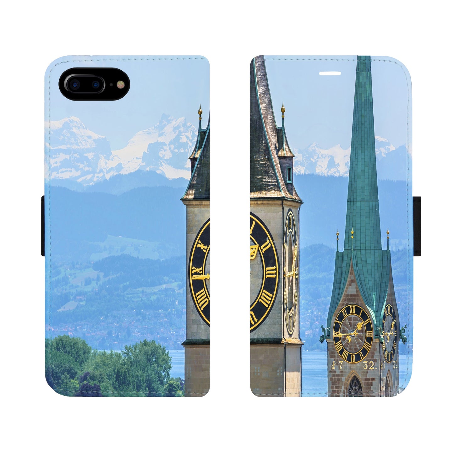 Zurich City St. Peter Fraumünster Victor Case for iPhone 6/6S/7/8 Plus