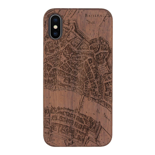 Basel Merian Eden case made of walnut wood for iPhone XS Max