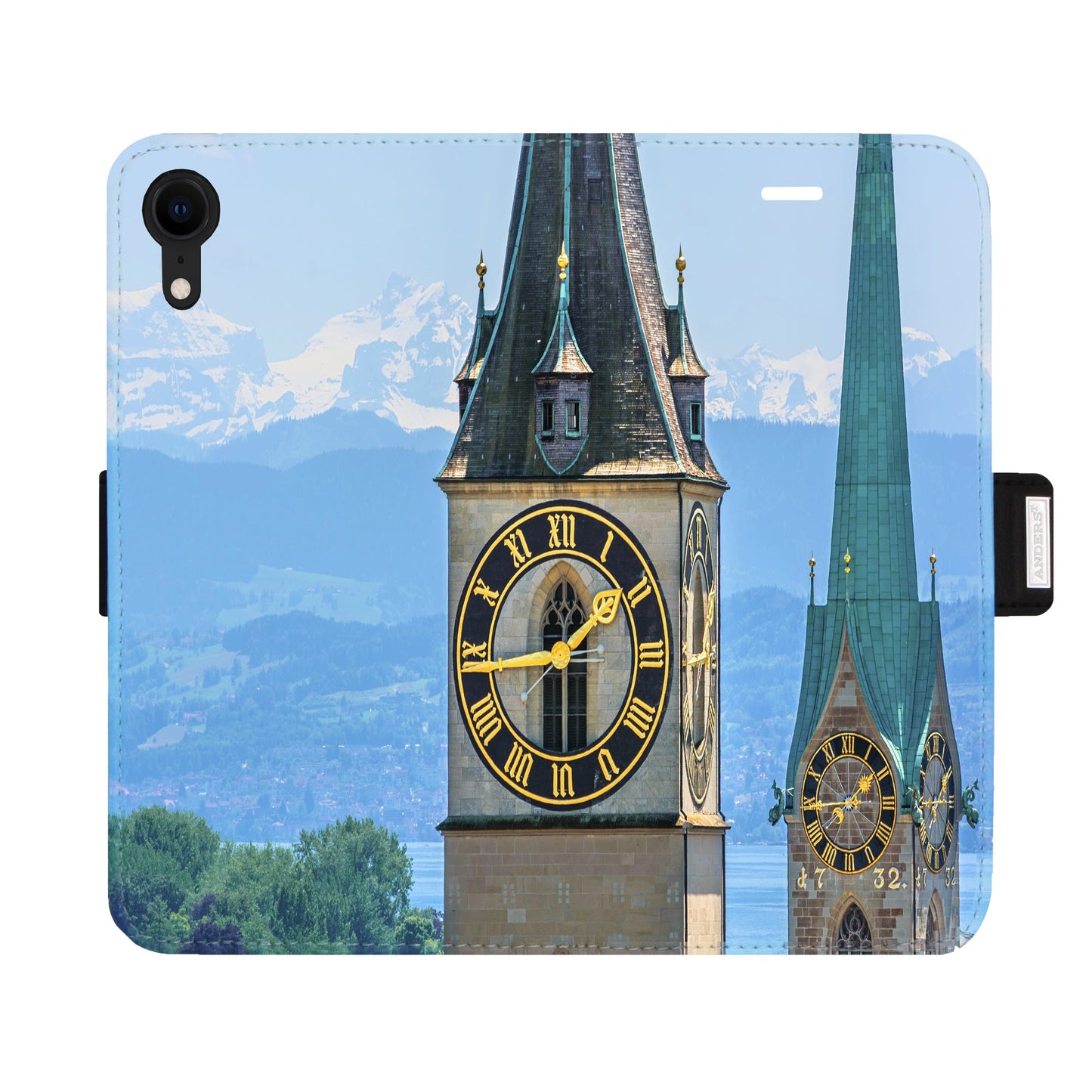 Zürich City St. Peter Fraumünster Victor Case für iPhone XR