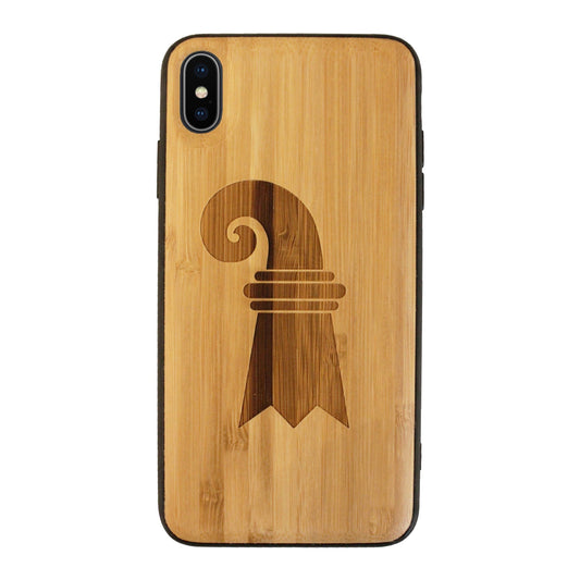Baslerstab Eden case made of bamboo for iPhone X/XS