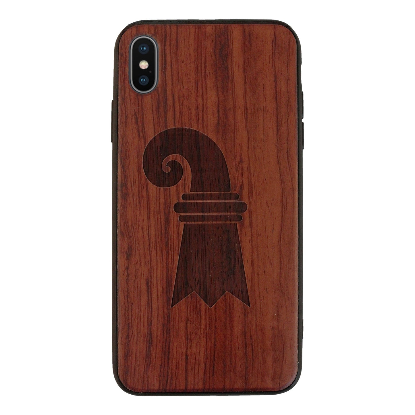 Baslerstab Eden case made of rosewood for iPhone X/XS