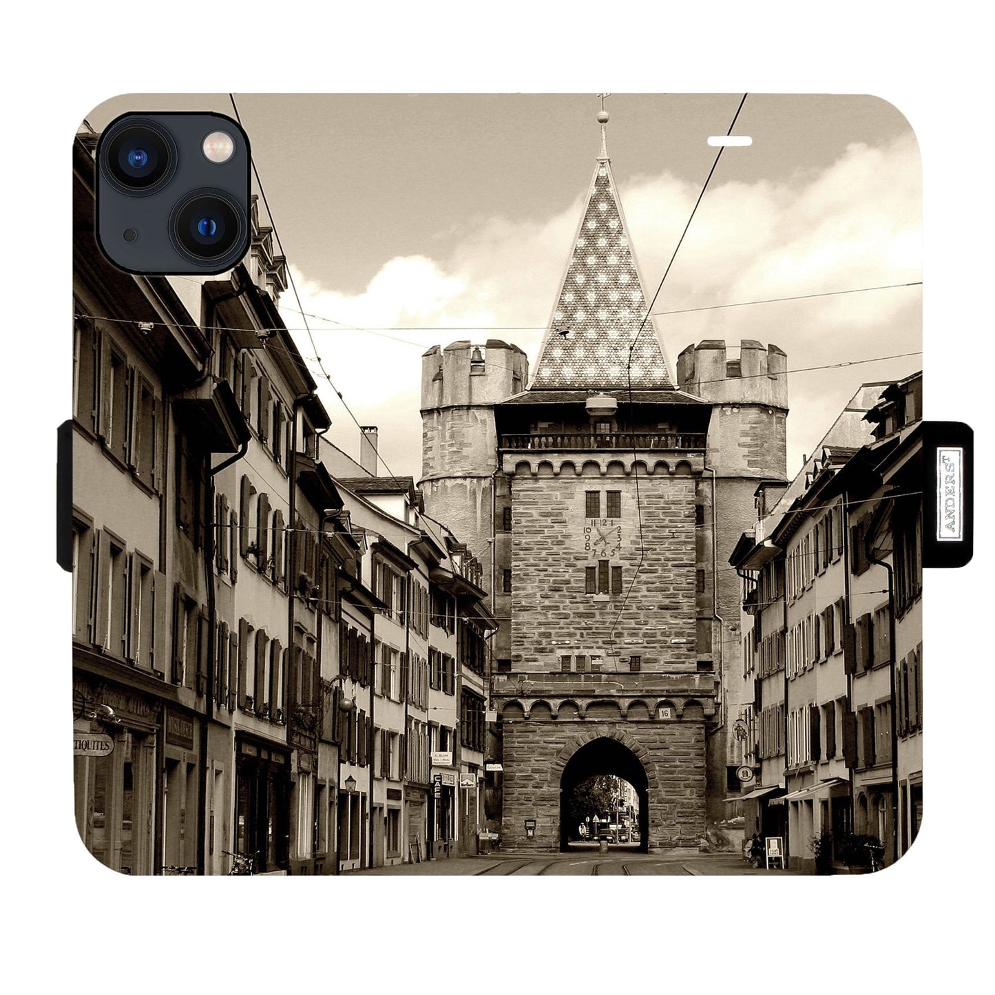 Basel City Spalentor Victor Case for iPhone 13/14