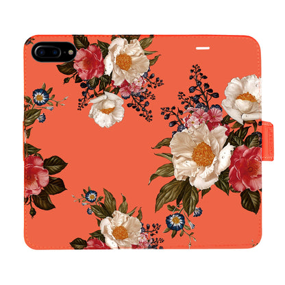 Blumen auf Rot Victor Case für iPhone 6/6S/7/8 Plus