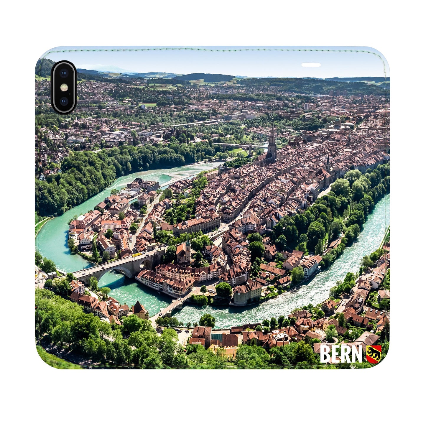 Bern City Panorama Case for iPhone XS Max
