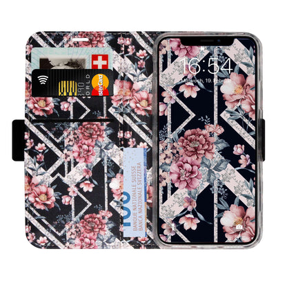 Black Flower Victor Case für iPhone 11