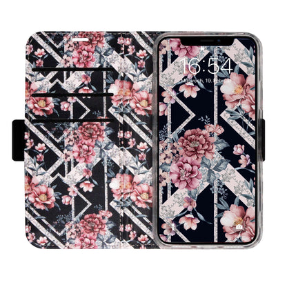Black Flower Victor Case für iPhone 11