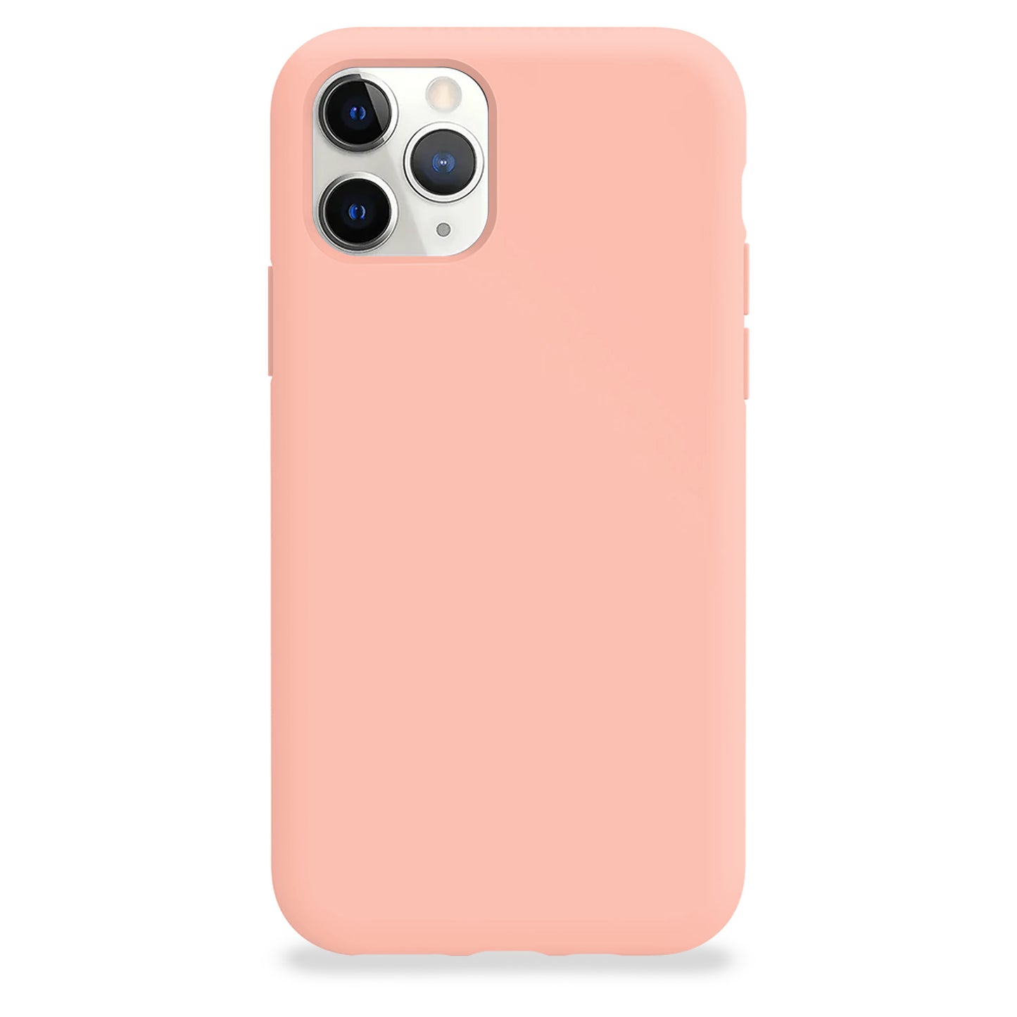 Coque en silicone rose cerise pour iPhone et Samsung