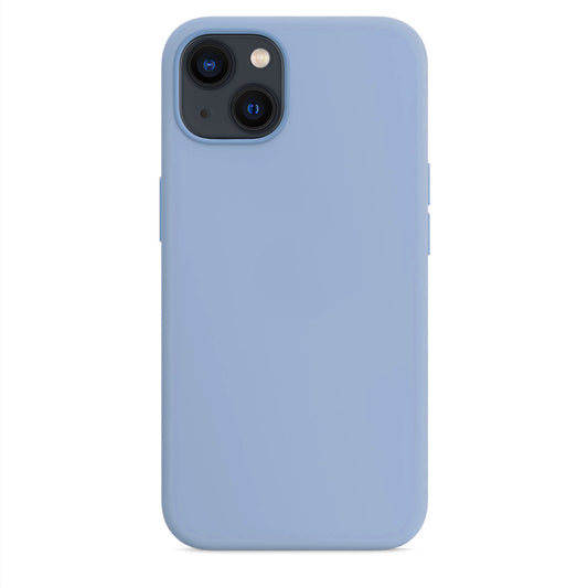 Coque en silicone Blue Fog pour iPhone