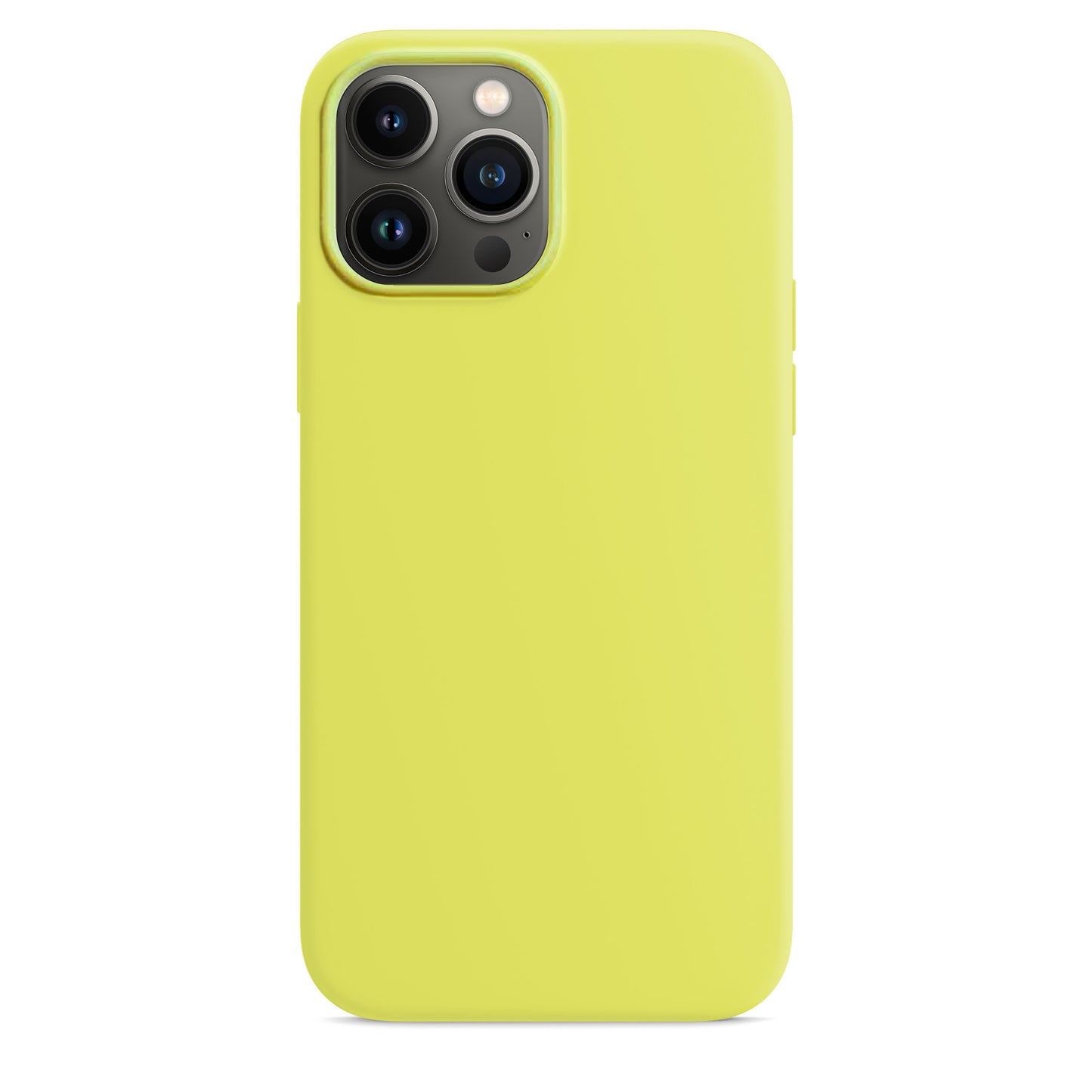 Coque en silicone Zeste de citron pour iPhone