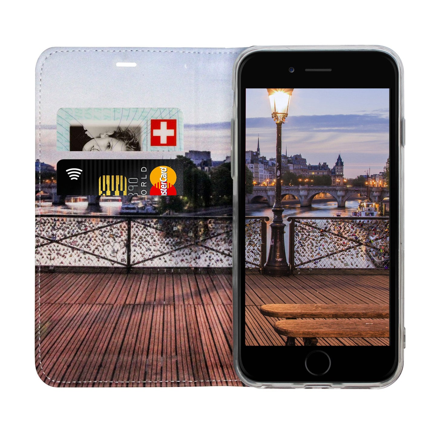 Paris City Panorama Case für iPhone 6/6S/7/8/SE 2/SE 3
