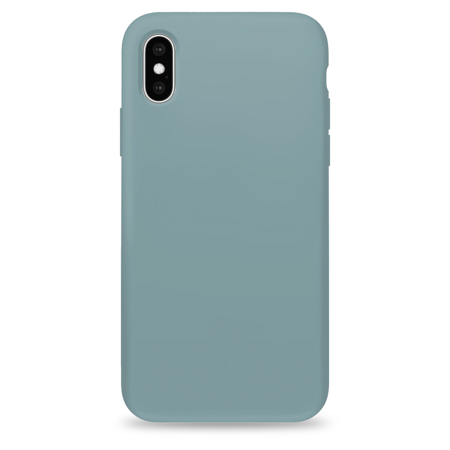 Coque en silicone Gem Green pour iPhone et Samsung