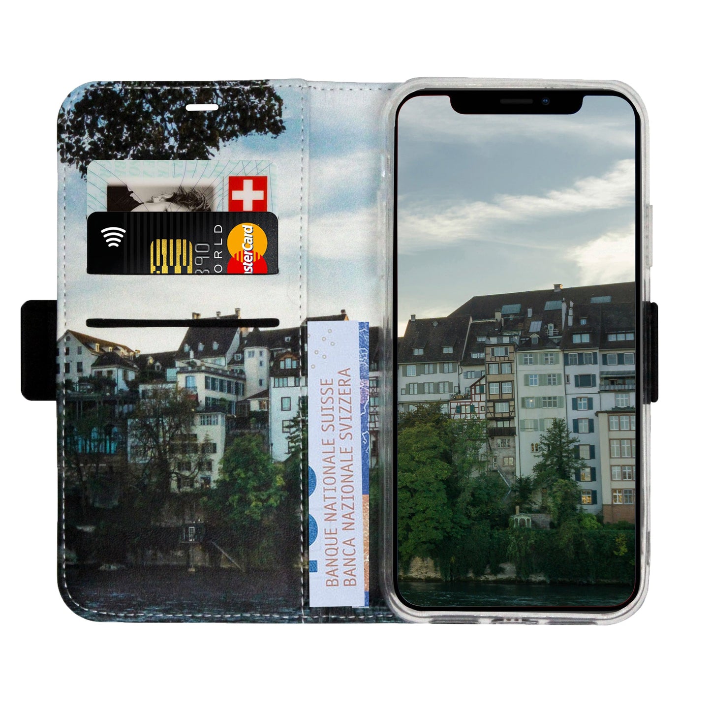 Basel City Rhein Victor Case für iPhone 12/12 Pro