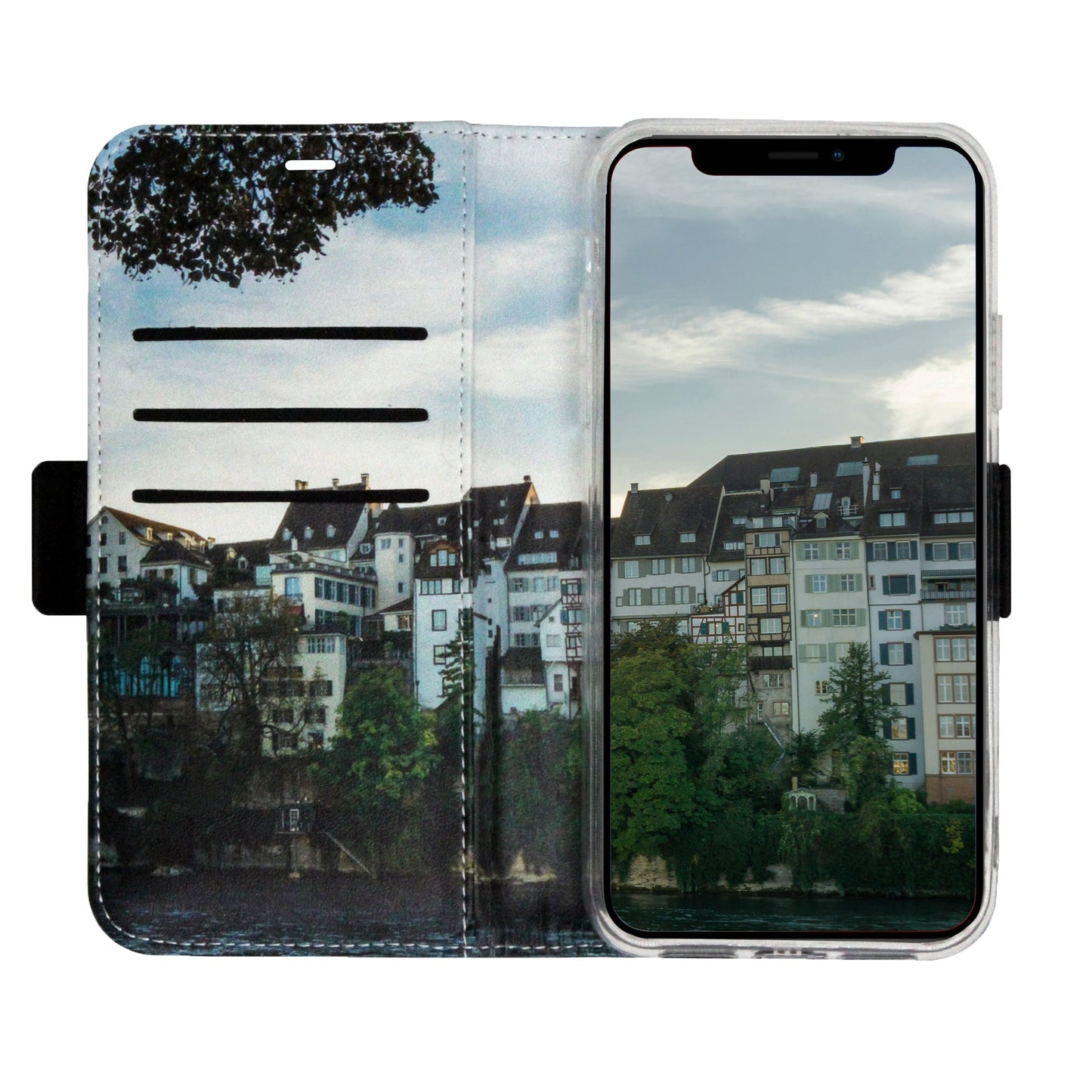 Basel City Rhein Victor Case für iPhone 12/12 Pro