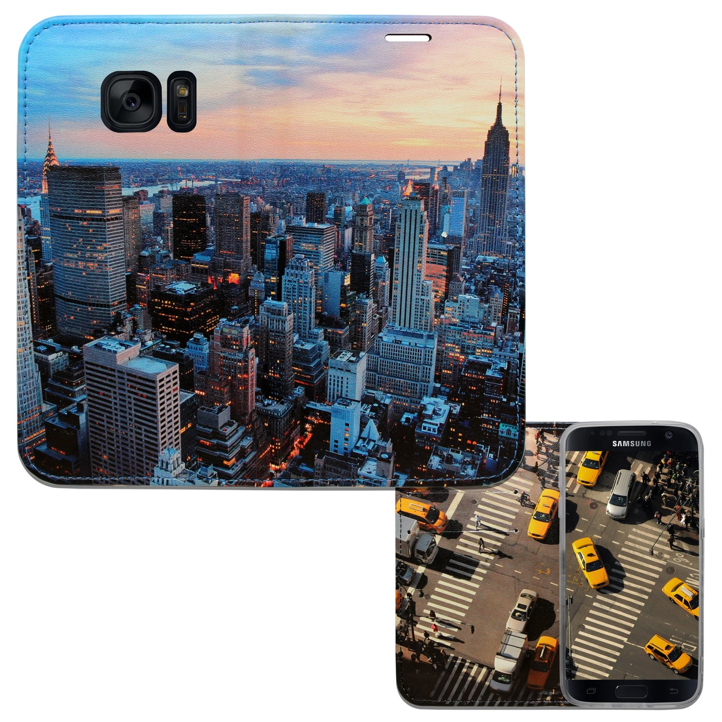 New York City Panorama Case für Samsung Galaxy S7 Edge