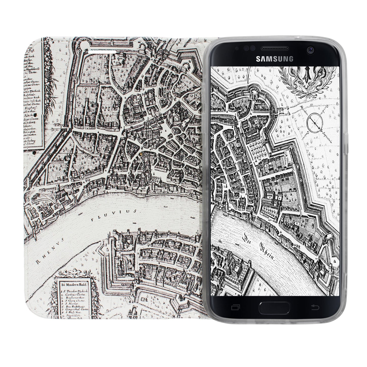 Basel City Spalentor Panorama Case for Samsung Galaxy S7