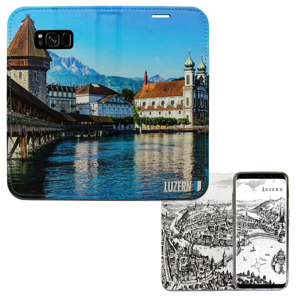 Luzern City Panorama Case für Samsung Galaxy S8