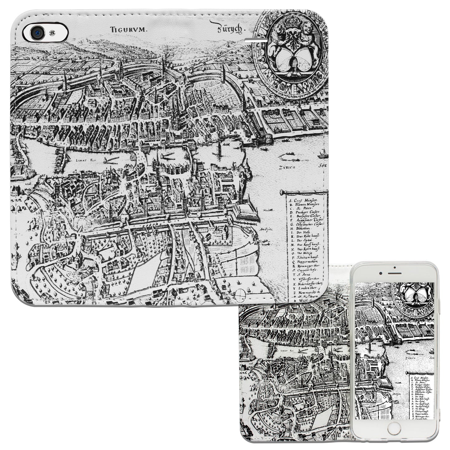 Zurich Merian Panorama Case for iPhone 5/5S/SE 1
